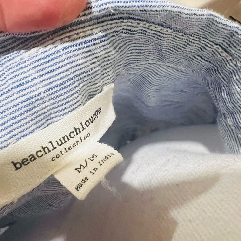 Beach lunch lounge button down shirt - Picture 5 of 7